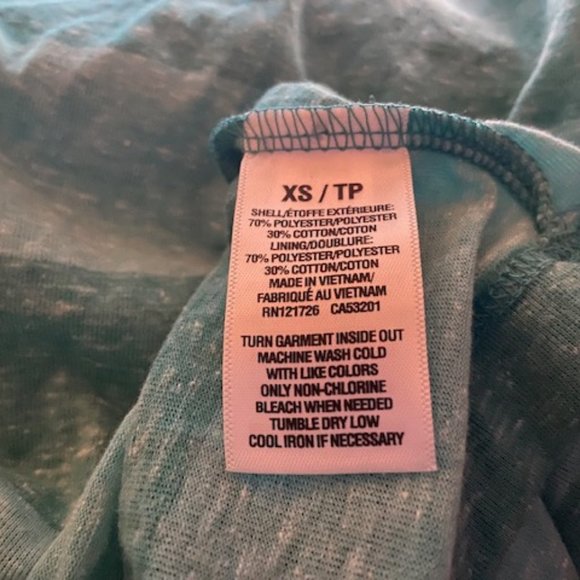 - 2/$30 Aeropostale Aero Teal Green Coloured Favorite Cami Ladies Size XS … - Picture 8 of 12